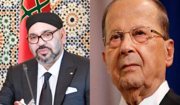 الملك محمد السادس يعزي ويواسي الرئيس اللبناني في ضحايا فاجعة بيروت