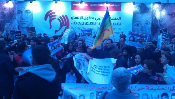 مراكش عاصمة للإحتجاج بموازاة مع انعقاد منتداها العالمي لحقوق الإنسان