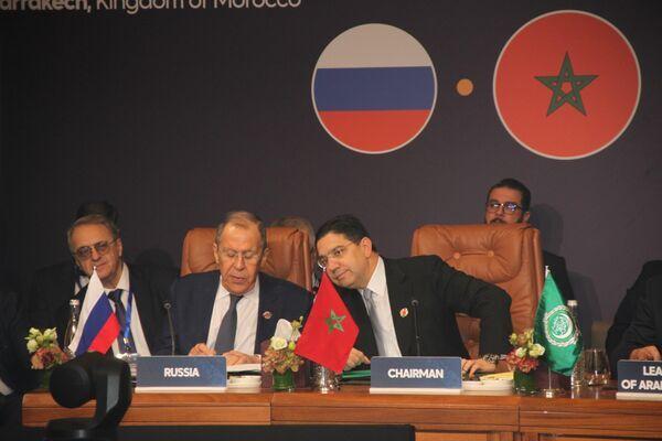 من مراكش ... لافروف يكشف موقف روسيا من قضية الصحراء المغربية