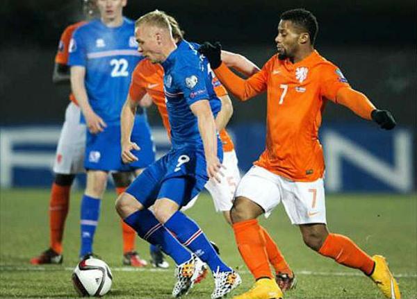 هزيمة مذلة لهولندا أمام أيسلندا في تصفيات أوروبا