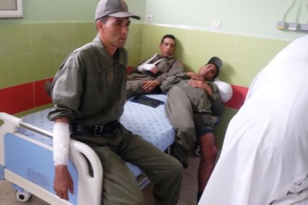 إصابات دامية في صفوف القوات المساعدة بعد مواجهات مع فلاحين بسطات