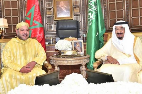 الملك محمد السادس يتصل هاتفيا بالعاهل السعودي وولي عهده
