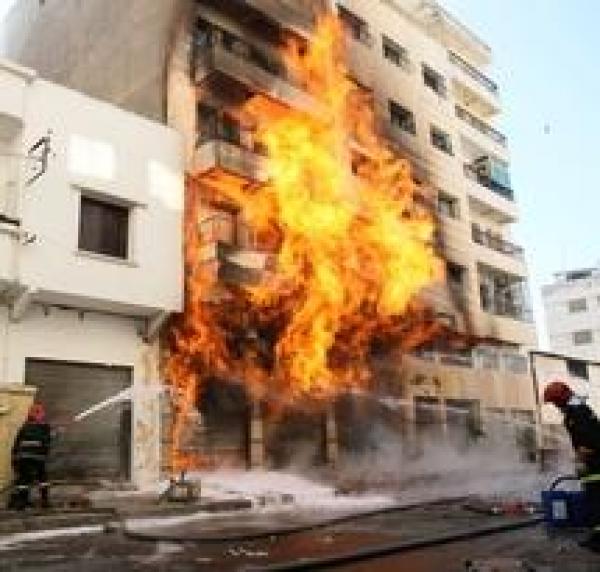 انفجار بمخزن للعطور يدمر 26 شقة بالبيضاء وإصابات في صفوف الوقاية المدنية