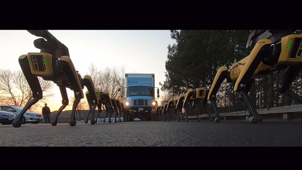 جيش من كلاب الروبوت يشعل ثورة في عالم الروبوتات! (فيديو)