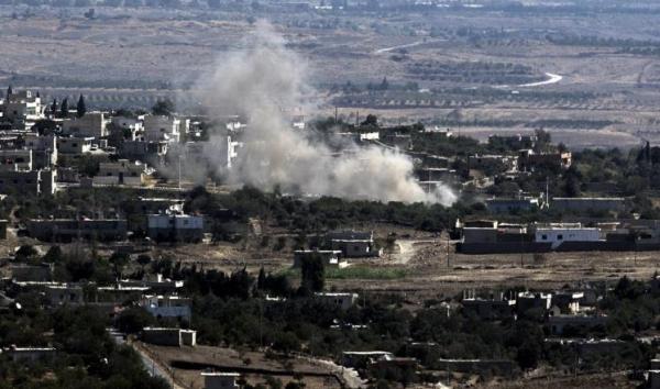 قصف إسرائيلي على منطقة القنيطرة جنوب غرب سوريا