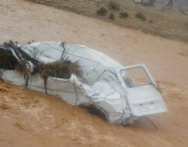 فاجعة : قيادي بحزب البيجيدي يفقد 16 فرد من عائلته من بينهم زوجته بسبب فيضانات كلميم