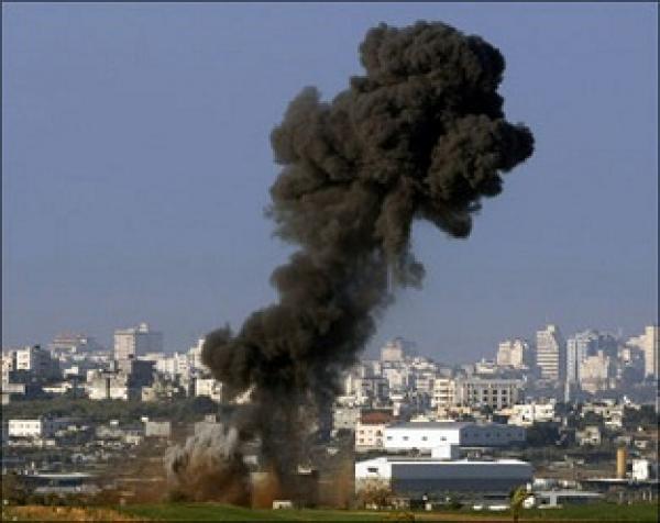 لمقاومةالفلسطينية تقصف جنوب إسرائيل بصاروخ \"جراد\" وعدد من قذائف الهاون