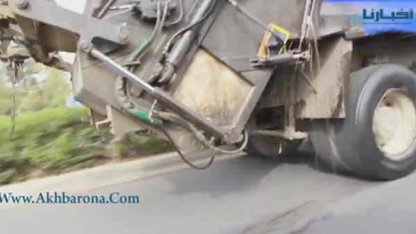 بالفيديو:هكذا تلوث شركة للنظافة شوارع مدينة آسفي