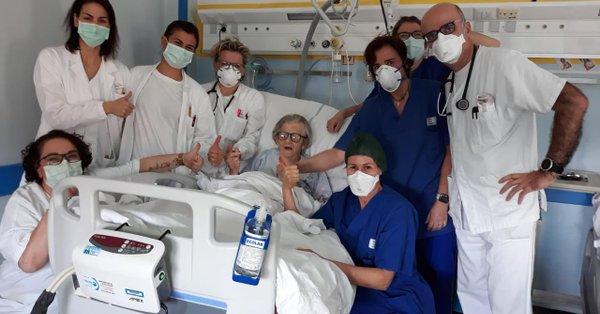 جرعة أمل: شفاء أول مصابة ب"كورونا في "مودينا" الإيطالية..جدة عمرها 95 سنة