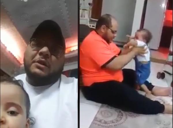 القبض على الأب مُعذب طفلته الرضيعة في السعودية (فيديو)