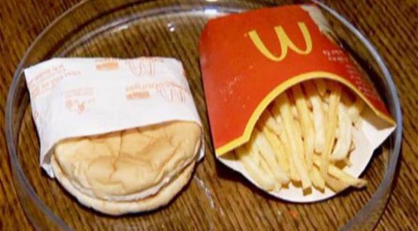 بالصور: وجبة ماكدونالدز تبقى طازجة بعد 6 أعوام