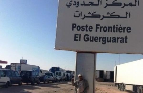 بالفيديو...البوليساريو تستفز المغرب وتمنع الشاحنات الحاملة لخريطة المملكة من عبور بوابة الكركارات