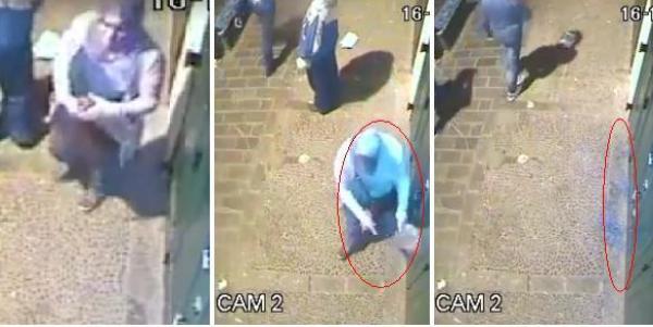 بالفيديو : مايخافوش الله .. امرأة تقوم برش سحرها على باب محل تجاري بتطوان