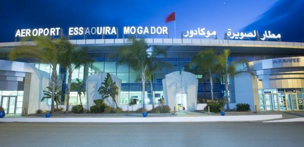 ارتفاع بأزيد من 37 في المائة في حركة النقل الجوي بمطار الصويرة موكادور خلال أبريل الماضي