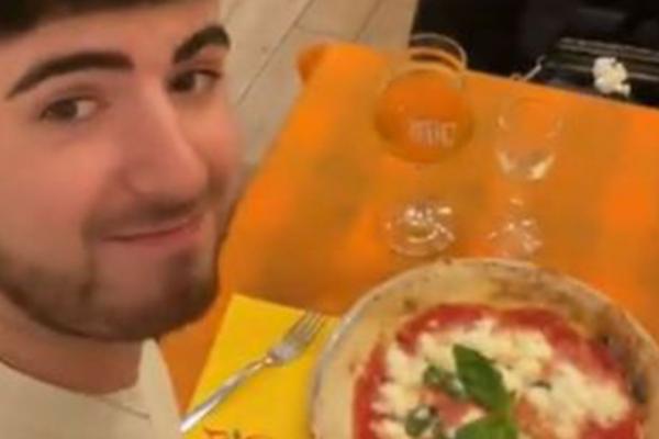 شاب يسافر إلى إيطاليا لشراء بيتزا رخيصة الثمن