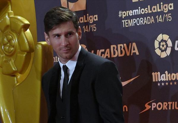 اختيار ميسي كأفضل لاعب وهداف في الدوري الاسباني لموسم 2014-2015