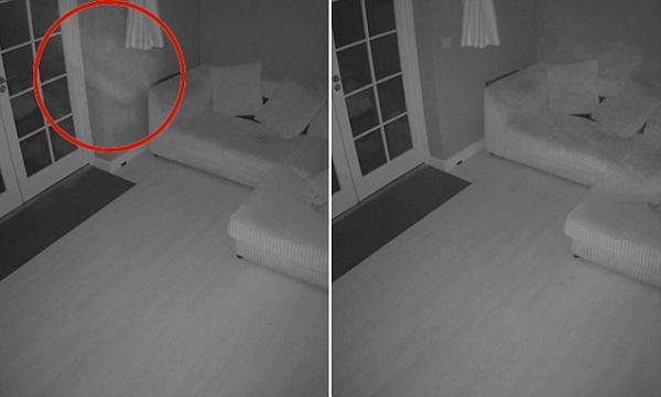 بالفيديو: شبح يثير الرعب داخل منزل بطابقين