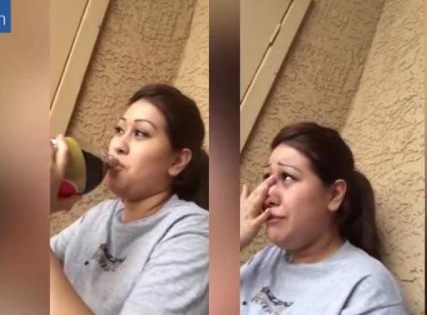 بالفيديو: فتاة تبكي فرحاً بعد تذوق البيبسي للمرة الأولى
