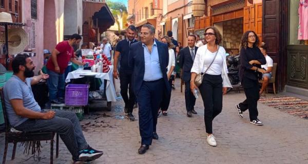 بعد الزلزال.. الوزيرة عمور تطلع على وضع القطاع السياحي بمراكش والحوز(صور)