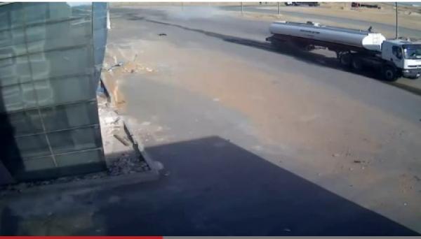 مقطع مرعب لحادث دهس متعمَّد في الرياض