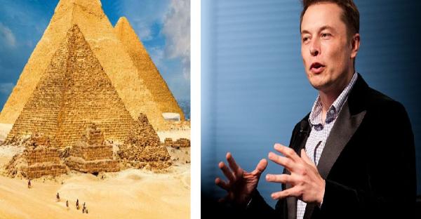 الملياردير "إيلون ماسك" يصدم الجميع بتغريدة عن الأهرامات المصرية
