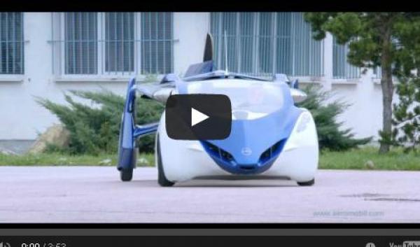 بالفيديو: السيارة الطائرة الجديدة التي "ستحررنا من زحمة السير"