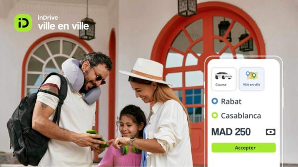 خدمة "inDrive سفر" تكشف عن أسعار رحلات الصيف بين المدن في المغرب