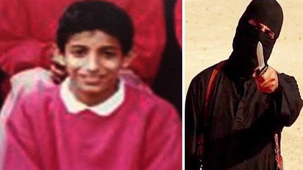 أول صورة لجزار داعش وهو تلميذ