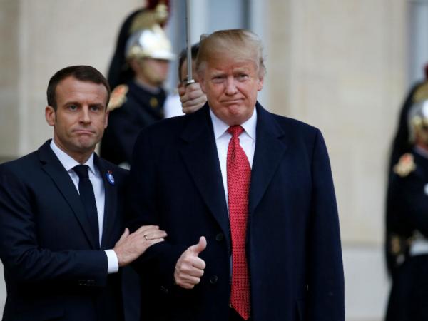 "ترامب" يقع في خطأ فادح بسبب الرئيس الفرنسي "ماكرون"