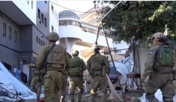 الجيش الإسرائيلي يخلي مستشفى الشفاء في غزة