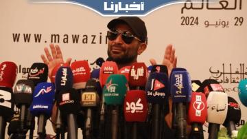 النجم أحمد سعد: غزة في قلوبنا وسعدت بالحضور الجماهيري في مهرجان موازين