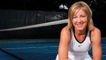 أسطورة التنس كريس إيفرت تعلن إصابتها بالسرطان