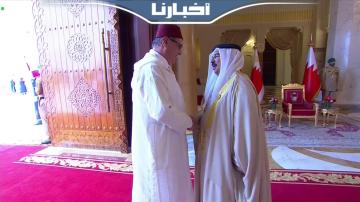 ممثلا للملك في القمة العربية...استقبال أخنوش من طرف عاهل البحرين