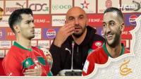 الركراكي يكشف حقيقة خصام إبراهيم دياز وحكيم زياش بعد مباراة أنغولا