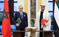 الملك محمد السادس والشيخ محمد بن زايد آل نهيان يوقعان اتفاقية شراكة تاريخية وغير مسبوقة بين المغرب والإمارات