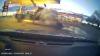 لحظة اقتحام سيارة مُسرعة لمحطة وقود وتسببها في انفجار مهول(فيديو)