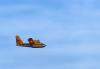 طائرة تابعة للقوات الملكية الجوية المغربية تحلق في سماء إسبانيا