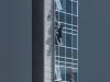 رجل يخاطر بحياته لانقاذ طفلة عالقة بالطابق الثامن (فيديو)