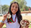 البطلة "مريم لعناني" تحرز لقب بطولة المغرب في تخصص ترويض الخيول(صور)